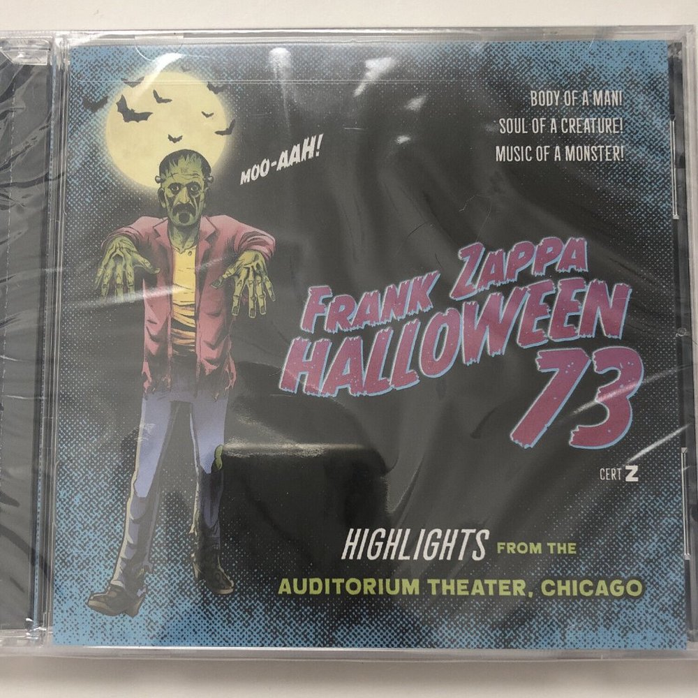Frank Zappa-Halloween 73 CD Auditorium Theater Chicago-Uncle Meat-Big Swifty-NEW